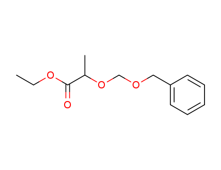 Propanoic acid, 2-[(phenylmethoxy)methoxy]-, ethyl ester