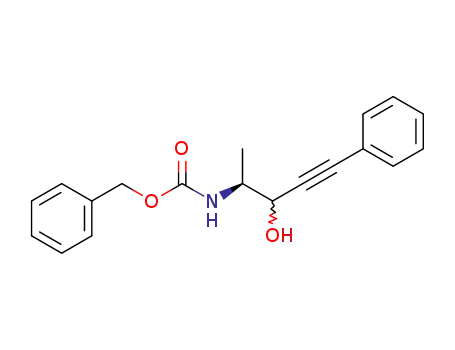 ((S)-2-Hydroxy-1-methyl-4-phenyl-but-3-ynyl)-carbamic acid benzyl ester