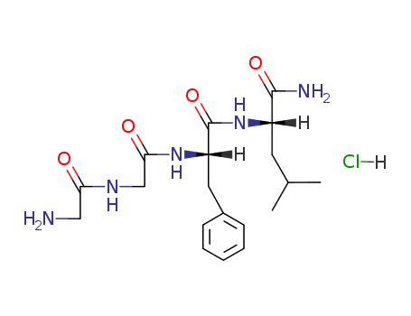 hydrochloride of amide of glycylglycyl-L-phenylalanyl-L-leucine