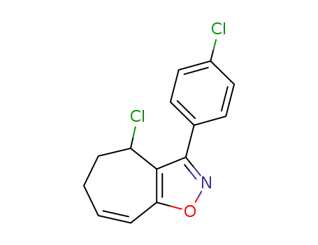 4H-Cyclohept[d]isoxazole, 4-chloro-3-(4-chlorophenyl)-5,6-dihydro-
