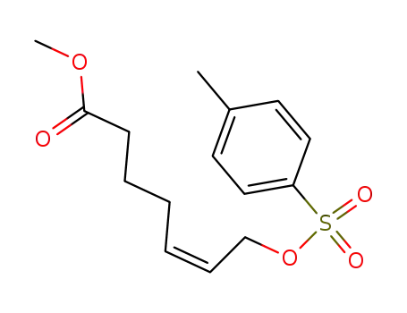 methyl (Z)-7-(p-tolylsulphonyloxy)hept-5-enoate