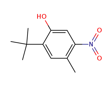 Phenol, 2-(1,1-dimethylethyl)-4-methyl-5-nitro-