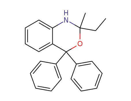 2-methyl-2-ethyl-4,4-diphenyl-1,2-dihydro-4H-3,1-benzoxazine