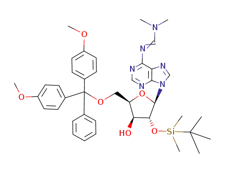 5'-O-(4,4'-Dimethoxytrityl)-2'-O-tert-butyldimethylsilyl-β-D-xylofuranosyl-N<sup>6</sup>-(N,N'-dimethylaminomethylene)adenine