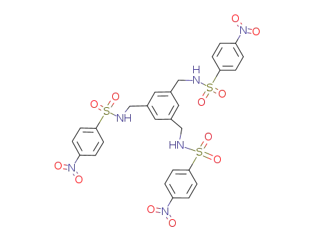 1,3,5-tris[(4-nitrophenylsulfonylamino)methyl]benzene