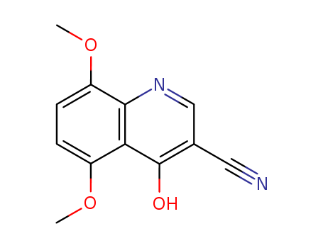 3-Quinolinecarbonitrile, 4-hydroxy-5,8-dimethoxy-