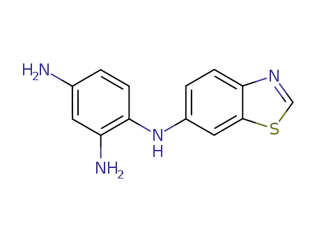 6-N-(2,4-diaminoanilino)benzthiazole