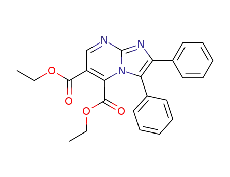 diethyl 2,3-diphenylimidazo<1,2-a>pyrimidine-5,6-dicarboxylate