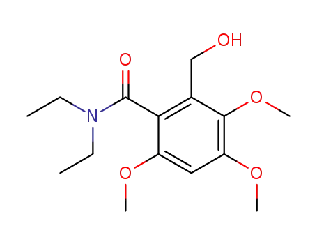 Benzamide, N,N-diethyl-2-(hydroxymethyl)-3,4,6-trimethoxy-