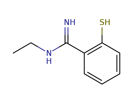 Benzenecarboximidamide, N-ethyl-2-mercapto-