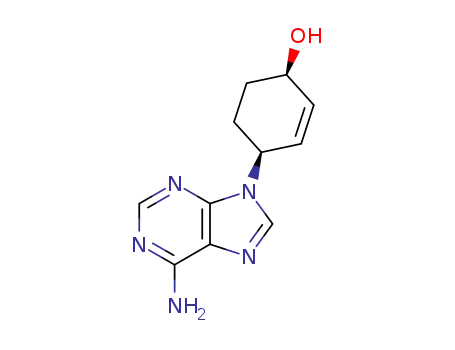 (+/-)-9-<(1'R,4'S)-4'-hydroxy-2'-cyclohexenyl>adenine