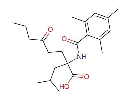 N-Mesitoyl-α-(3-oxohexy)leucin