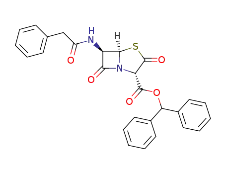 2-oxo-bisnorpenicillin G-3-benzhydryl carboxylate