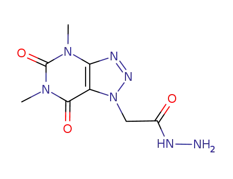 C<sub>8</sub>H<sub>11</sub>N<sub>7</sub>O<sub>3</sub>