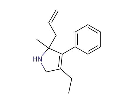 allyl-2 ethyl-4 methyl-2 phenyl-3 Δ-3-pyrroline