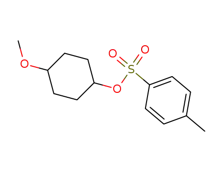 Molecular Structure of 92301-93-4 (Cyclohexanol, 4-methoxy-, 4-methylbenzenesulfonate)