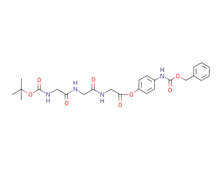 [2-(2-tert-Butoxycarbonylamino-acetylamino)-acetylamino]-acetic acid 4-benzyloxycarbonylamino-phenyl ester
