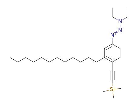 1-(diethyltriazenyl)-3-dodecyl-4-[(trimethylsilyl)ethynyl]benzene