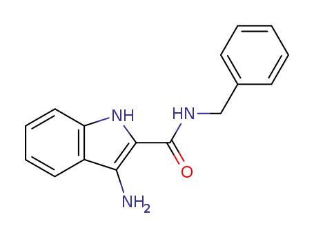 3-Amino-1H-indole-2-carboxylic acid benzylamide