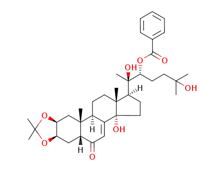 20-hydroxyecdysone-2,3-monoacetonide-22-benzoate