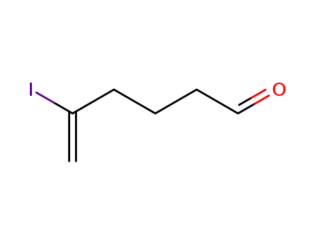 Molecular Structure of 151655-11-7 (5-Hexenal, 5-iodo-)