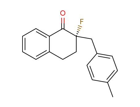(S)-2-fluoro-2-(4-methylbenzyl)-3,4-dihydro-2H-naphthalen-1-one
