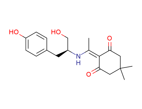 1,3-Cyclohexanedione,2-[1-[[(1S)-2-hydroxy-1-[(4-hydroxyphenyl)methyl]ethyl]amino]ethylidene]-5,5-dimethyl-