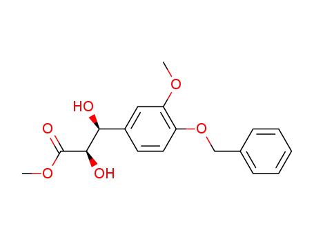 methyl 1,2-dihydroxy-1-(4-benzyloxy-3-methoxy)-phenylpropanoate