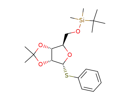 phenyl 5-O-(tert-butyldimethylsilyl)-2,3-O-isopropylidene-1-thio-α-D-ribofuranoside