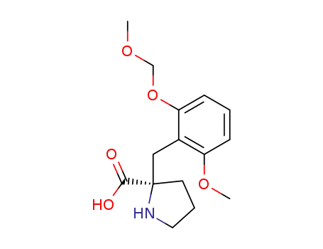 (2R)-2-[2-methoxy-6-(methoxymethoxy)benzyl]pyrrolidine-2-carboxylic acid