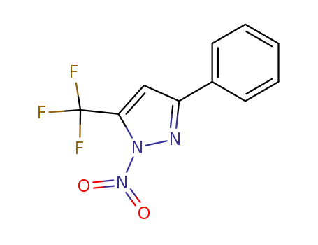 1-nitro-3-phenyl-5-trifluoromethylpyrazole