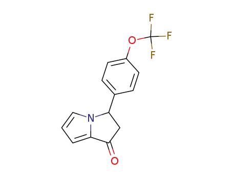 3-(4-trifluoromethoxyphenyl)-2,3-dihydro-1H-pyrrolizin-1-one