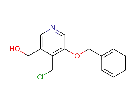 [5-(benzyloxy)-4-(chloromethyl)-3-pyridinyl]methanol
