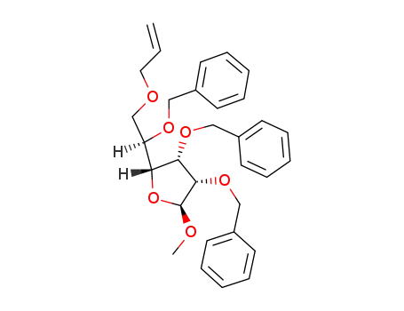 methyl 6-O-allyl-2,3,5-tri-O-benzyl-α-D-mannofuranoside