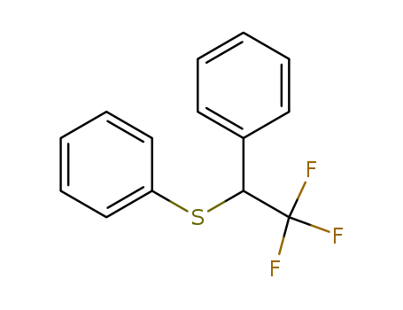 Benzene, [(2,2,2-trifluoro-1-phenylethyl)thio]-