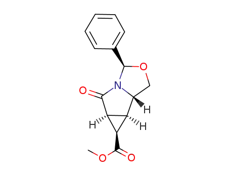 (1R,1aR,1bS,4R,5aS)-5-Oxo-4-phenyl-hexahydro-3-oxa-4a-aza-cyclopropa[a]pentalene-1-carboxylic acid methyl ester