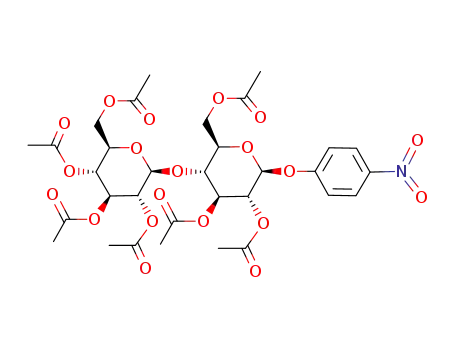 p-니트로페닐 -D-셀로비오사이드 헵타세테이트