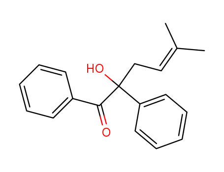2-hydroxy-5-methyl-1,2-diphenyl-hex-4-en-1-one