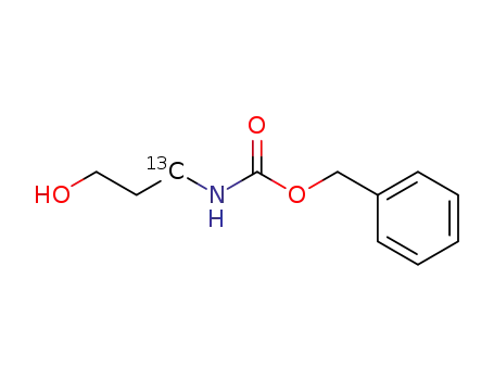 <3-13C>3-carbobenzyloxyamidopropanol