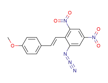 1-Azido-2-[(E)-2-(4-methoxy-phenyl)-vinyl]-3,5-dinitro-benzene