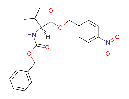 (4-nitrophenyl)methyl 3-methyl-2-phenylmethoxycarbonylamino-butanoate cas  5276-76-6
