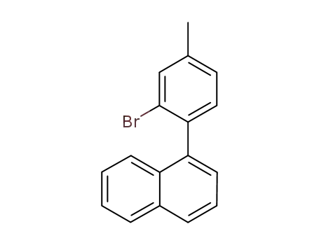 2-bromo-4-methyl-1-(1-naphthyl)benzene