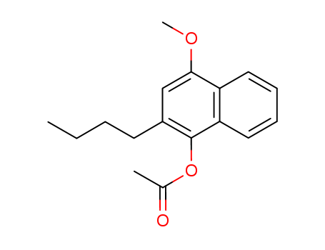 1-Acetoxy-2-butyl-4-methoxynaphtalene