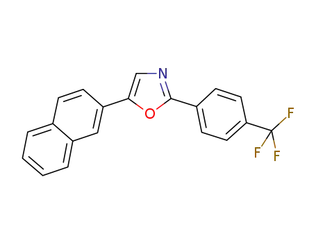 5-(naphthalen-2-yl)-2-{4-(trifluoromethyl)phenyl}oxazole