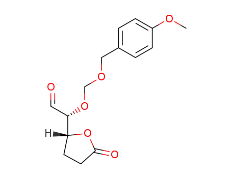 (R)-(4-Methoxy-benzyloxymethoxy)-((R)-5-oxo-tetrahydro-furan-2-yl)-acetaldehyde