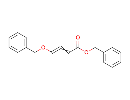 Molecular Structure of 139915-10-9 (2,3-Pentadienoic acid, 4-(phenylmethoxy)-, phenylmethyl ester)
