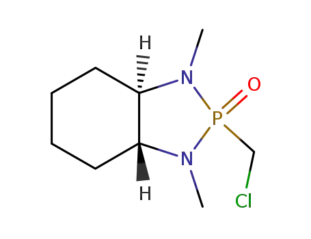 (3aR,7aR)-2-Chloromethyl-1,3-dimethyl-octahydro-benzo[1,3,2]diazaphosphole 2-oxide
