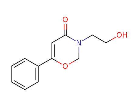 2,3-dihydro-3-(2-hydroxyethyl)-6-phenyl-1,3-oxazin-4-one