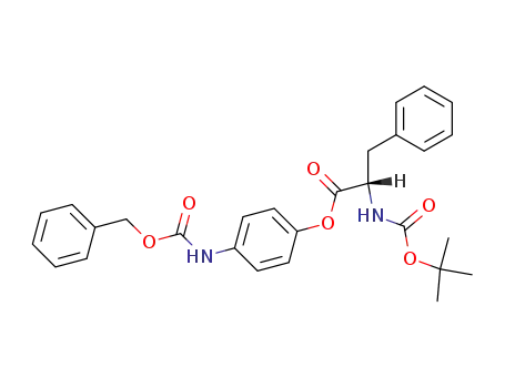 (S)-2-tert-Butoxycarbonylamino-3-phenyl-propionic acid 4-benzyloxycarbonylamino-phenyl ester