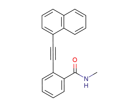 N-Methyl-2-naphthalen-1-ylethynyl-benzamide